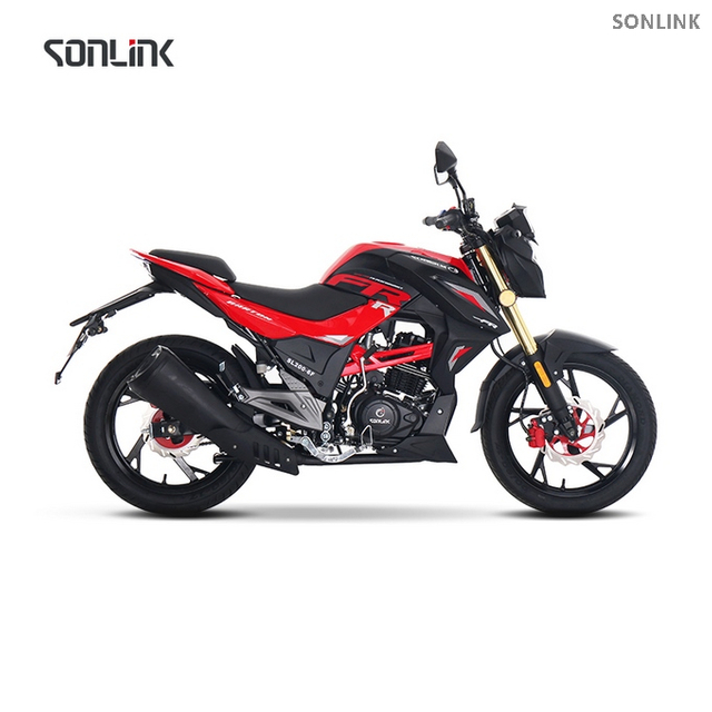 Sonlink Sportbike 200CC بنزين الطريق سباق الدراجات النارية AK