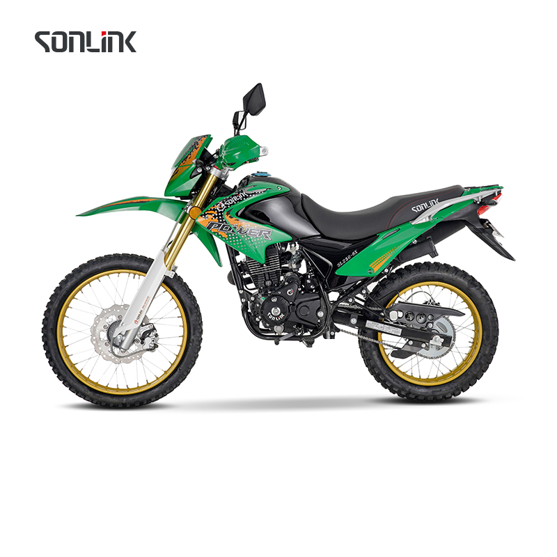 2022 Sonlink Gasoline 200cc Sport Dirt Bike دراجة نارية للطرق الوعرة