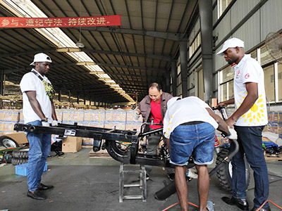 تجميع دراجة ثلاثية العجلات 1.